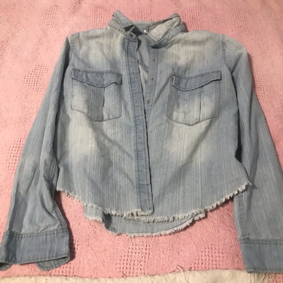 Faux Jean Jacket - Picture 2 of 2